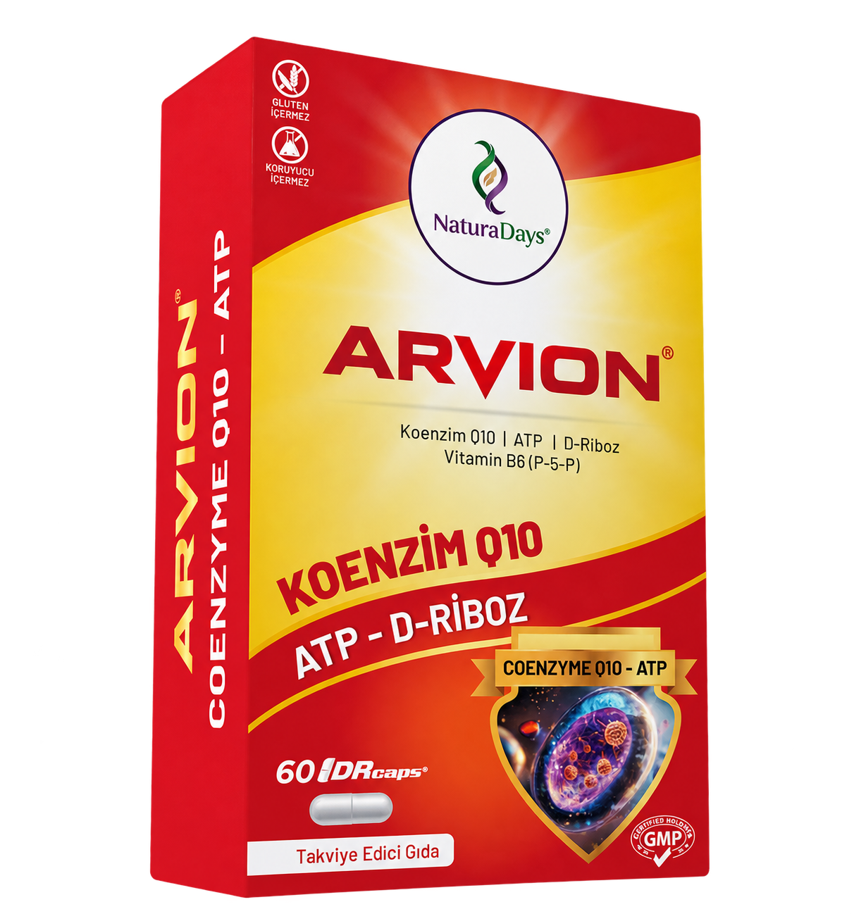 Koenzim Q10 ürün ambalajı